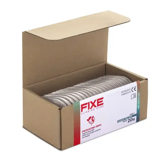20 plaquettes Fixe 1 inox 12 mm Fixe Offre Exclusive