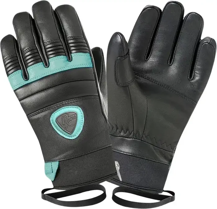 90 Leather Femmes Ski Gants Original