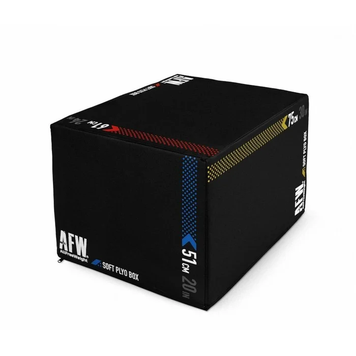 Accessoire de pliométrie AllFreeWeight Cajon Foam [Taille 75×5161 cm]
