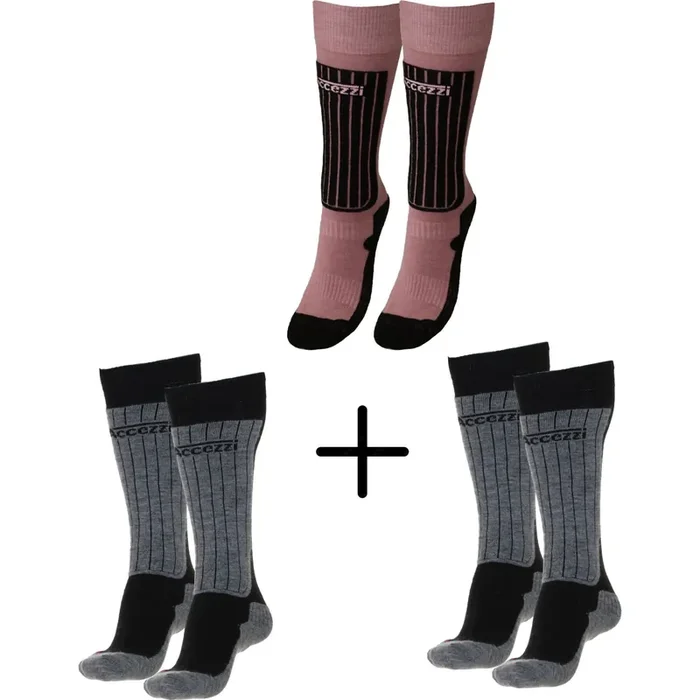 Accezzi Merino 50 de chaussettes, Paquet familial Commander Maintenant
