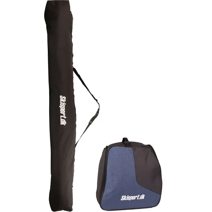 Accezzi Wagrain Ski Bag 190 cm Skisport.dk Edition + Accezzi Boot Bag Navy Meilleur Choix