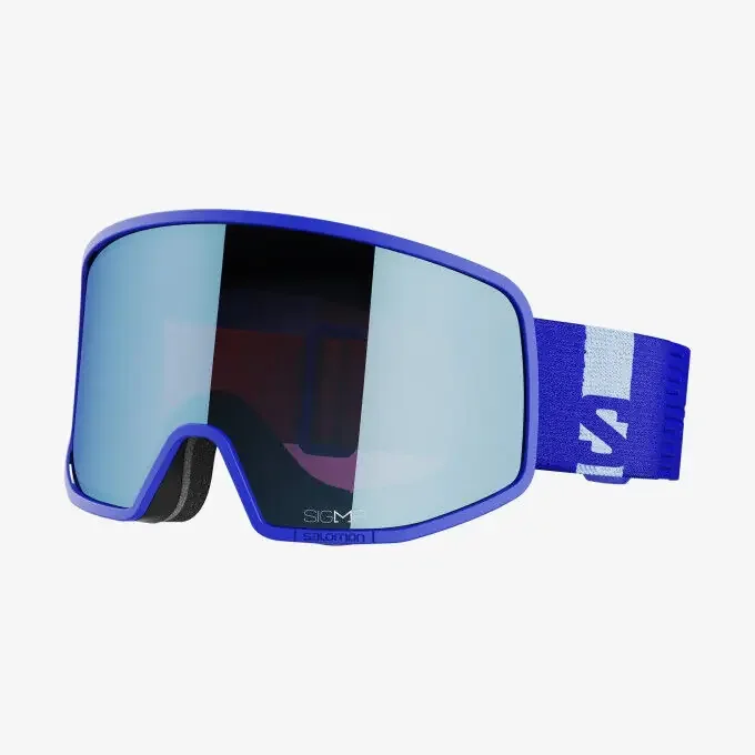 Acheter Direct Masque de ski Salomon Lo Fi Sigma RACE BLUE