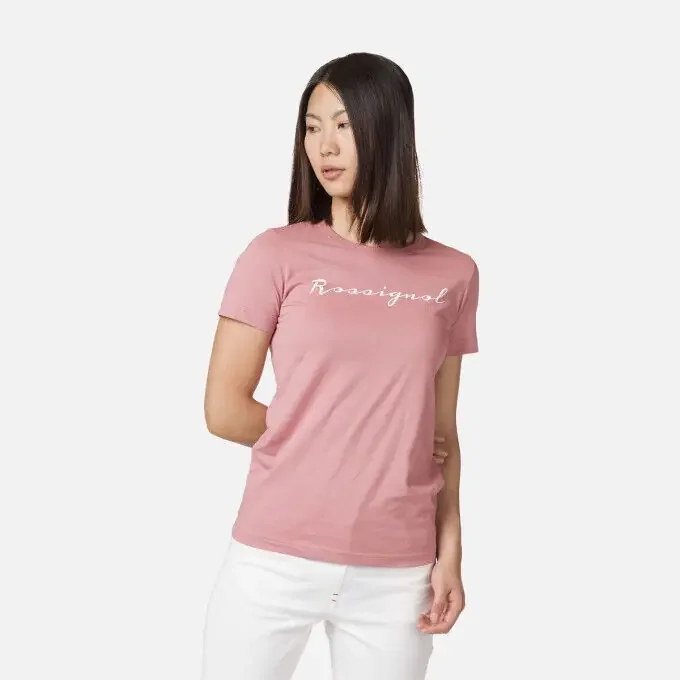 Acheter Direct T-shirt Rossignol W LOGO ROSSI TEE