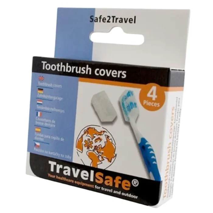 Acheter En Ligne TravelSafe protège-brosse à dents, 4 pièces.