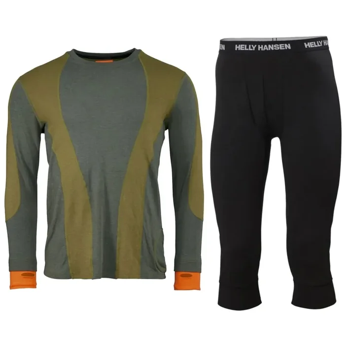 Aeonian/Helly Hansen, 3/4 pants, man, green/black Soldes