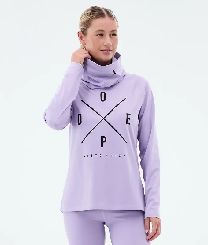 Affaire À Saisir Dope Snuggle W Tee-shirt thermique Femme 2X-Up Faded Violet