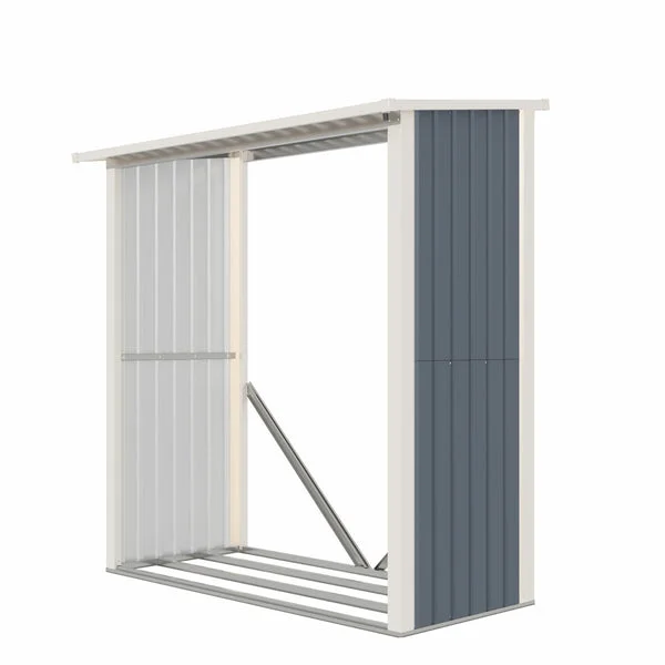 Almacenamiento de Madera Fornorth 182x89x190cm (1.62m2) para Exterior