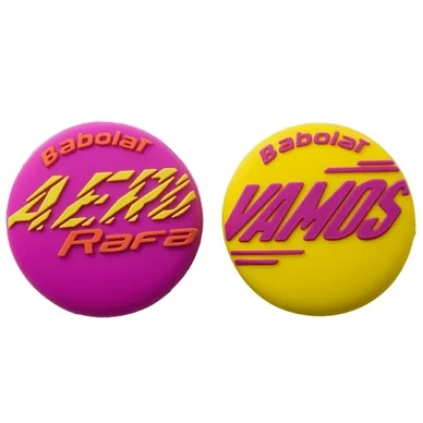 Amortisseur de Raquette Babolat Vamos Damp Yellow Violet