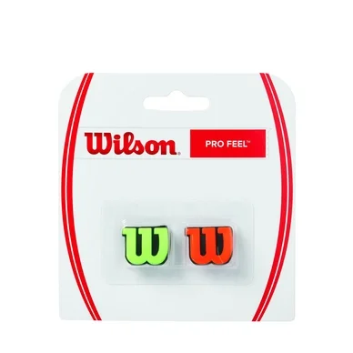 Amortisseur de raquette Wilson Pro Feel Dampener Green Orange