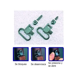 Anillas Super Swivel para Rifle de Cerrojo