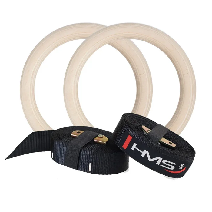 Anneau d&rsquo;exercice en bois HMS TX07 [Taille 230x28x440 mm/440 cm]