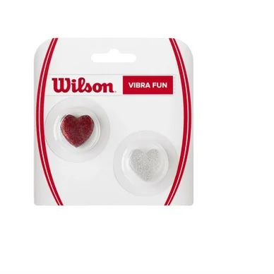 Anti-vibrateur Wilson Vibra Fun Glitter Hearts (2 pièces)