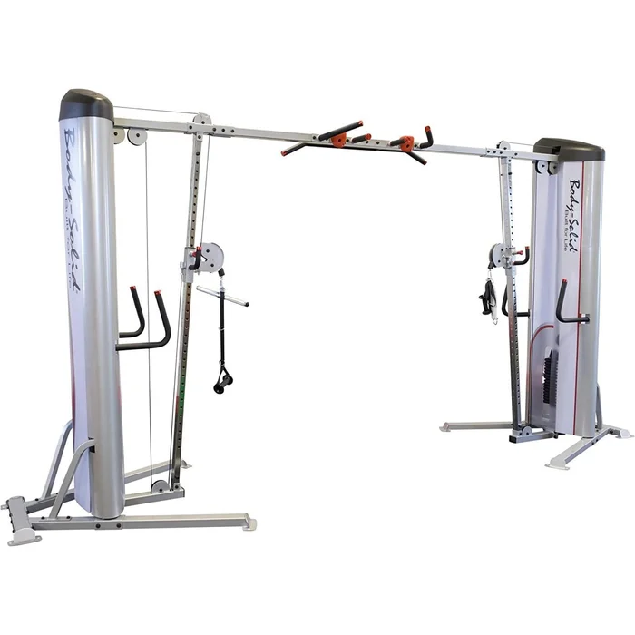 Appareil de musculation câble croisé ProClubLine Series II Pile de poids 2 x 95 kg [Taille 486×146,3×251,5 cm]