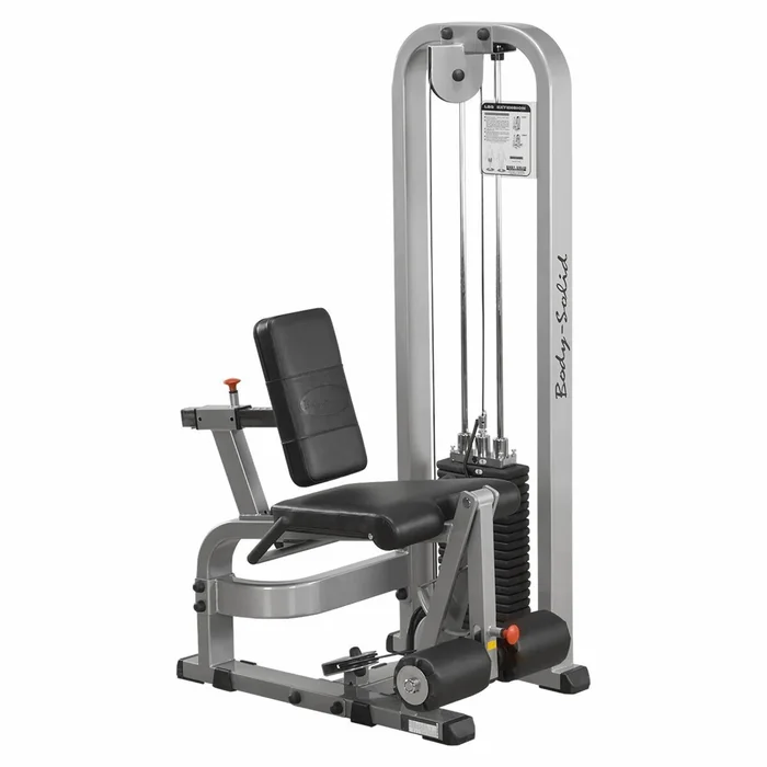 Appareil de musculation extension de jambes ProClubLine Pile de poids 95 kg [Taille 106,6x99x182,8 cm]