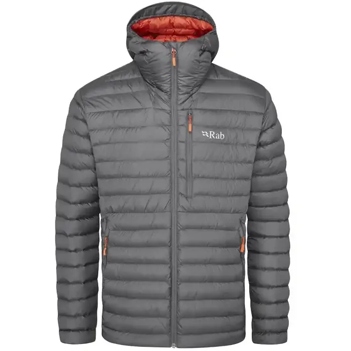 Artisanat Doudoune à capuche homme Microlight Alpine Rab