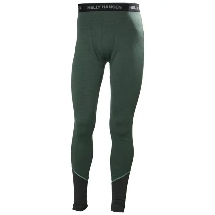 Artisanat Helly Hansen Lifa Merino Midweight Pant, homme, vert foncé
