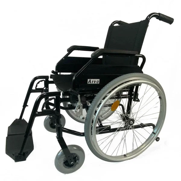 Arvo Silla de ruedas Standard, Negro