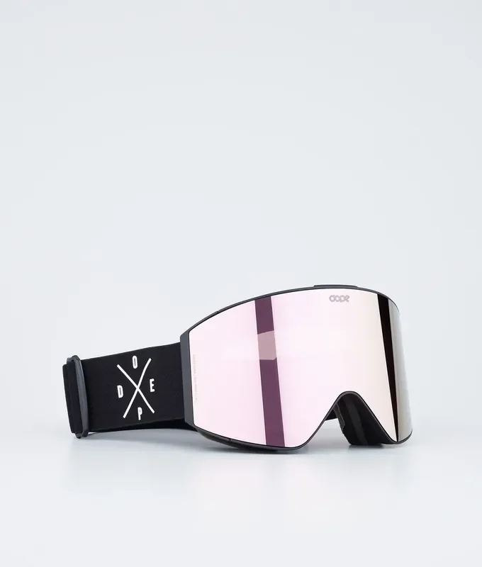 Authentique Dope Sight Masque de ski Black/Champagne Mirror