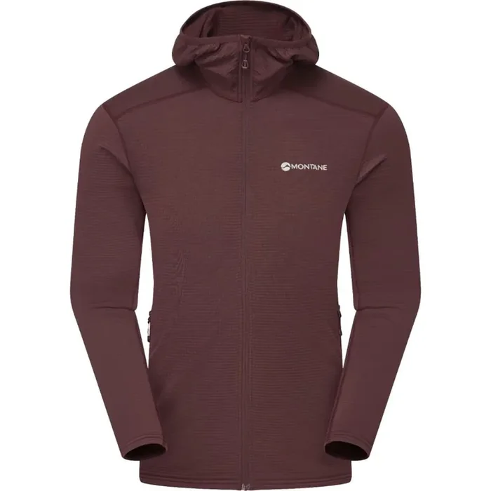 Authentique Montane Protium Lite Hoodie, polaire, homme, marron