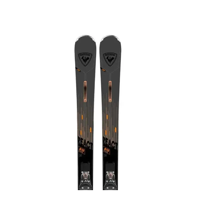 Authentique Pack de skis Rossignol REACT 10 TI K + SPX12