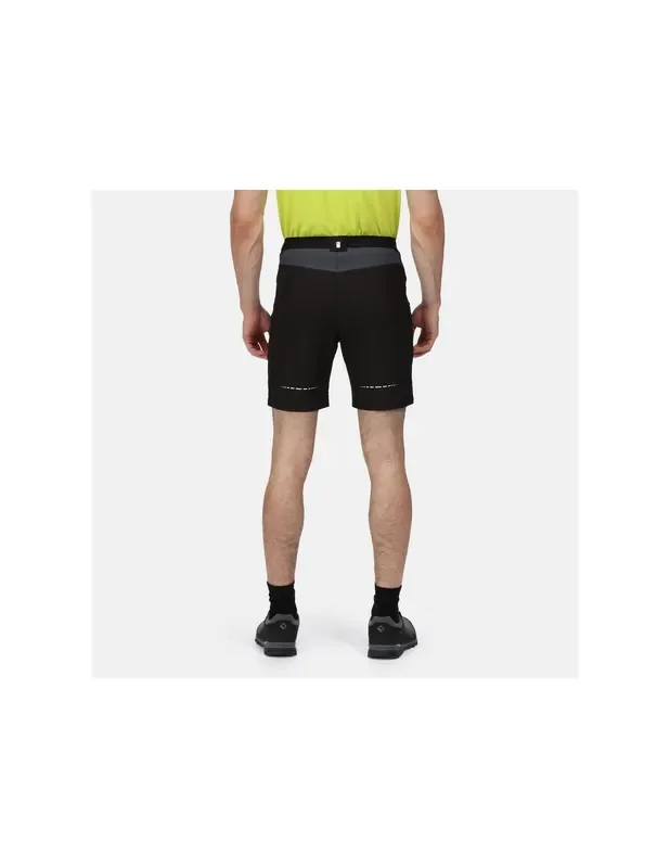Authentique Short de Randonnée Homme Regatta Mountain Short II Black