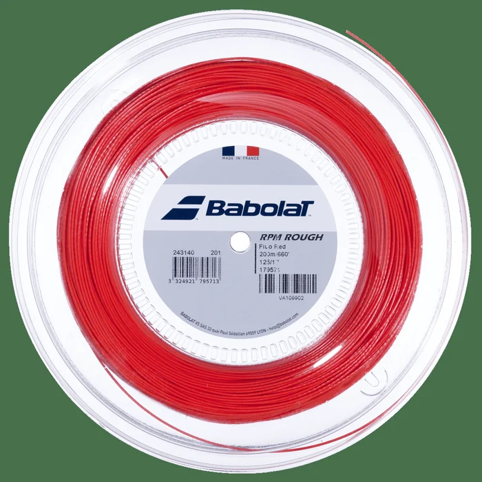 Babolat Rpm Rough Red – 200m Reel