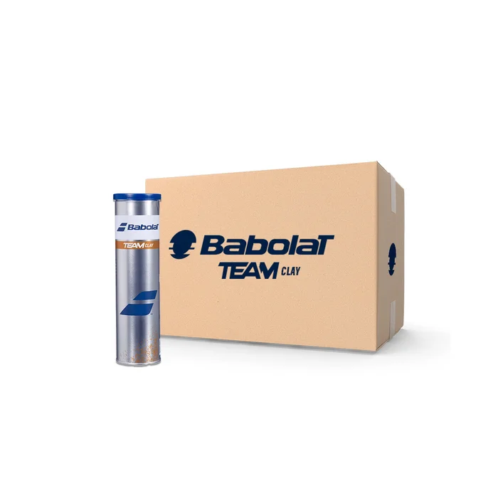 Babolat Team Clay Caja de 18 tubos de 4 bolas