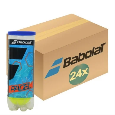 Balle de Padel Bal Babolat Padel+ Yellow (Boîte 24 x 3)