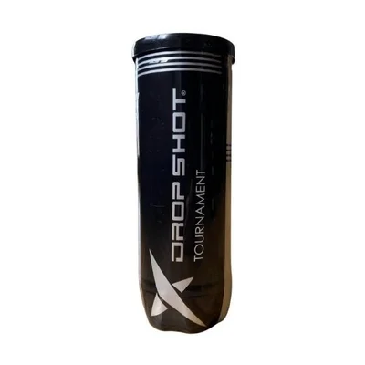 Balle de Padel Drop Shot Tournoi Pro Can 3Tin