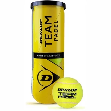 Balle de Padel Dunlop Team Padel 3-Boîte