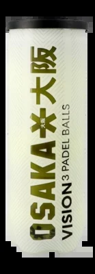 Balle de Padel Osaka Vision Tube de 3 Balles