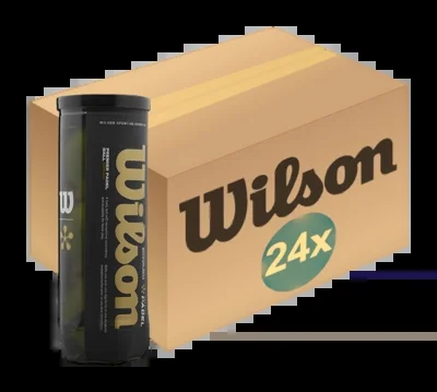 Balle de Padel Wilson Premium Speed 3 Yellow (Carton 24 x 3)