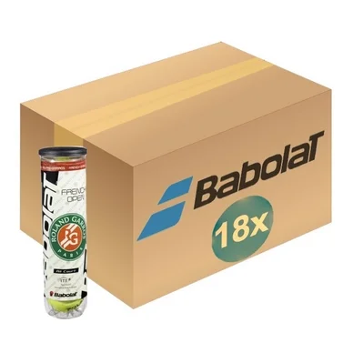 Balle de Tennis Babolat Orange Tout Court (Boîte de 18 x 4)