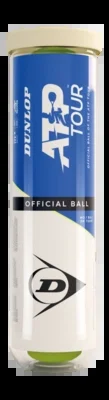 Balle de Tennis Dunlop ATP Tour Tube de 4 Balles 2025