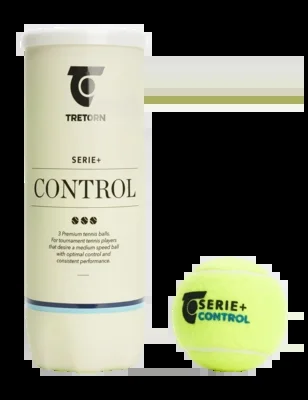 Balle de Tennis Tretorn Série+ Contrôle 3 Tube