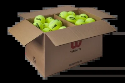 Balle de Tennis Wilson Triniti Club Tball (Carton 72 Pièces)