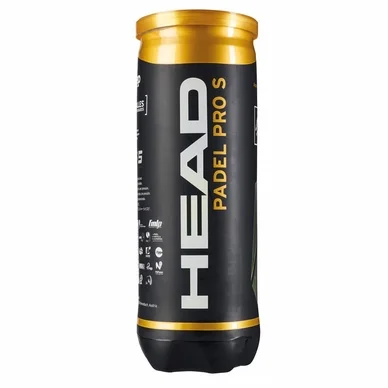 Balles de Padel HEAD Pro Speed (3 Tubes)