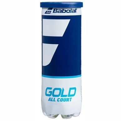Balles de Tennis Babolat Gold All Court Yellow (Boîte de 3)