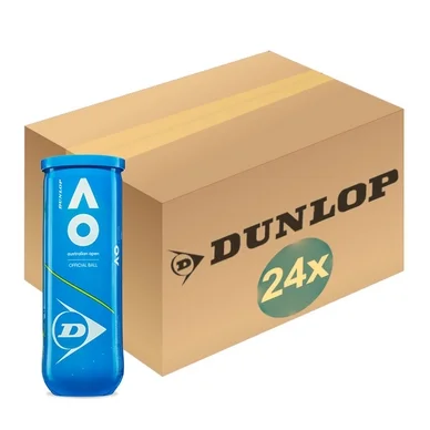 Balles de Tennis Dunlop Australian Open 3 Balles (Boîte de 24×3) 2020
