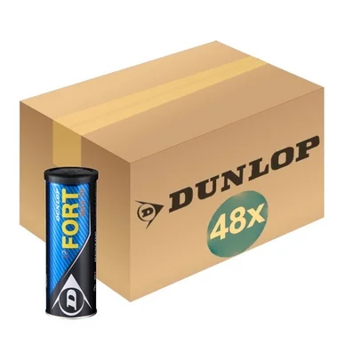 Balles de Tennis Dunlop Fort Max TP x3 (Carton 48×3)