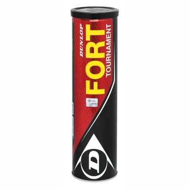 Balles de tennis Dunlop Fort Tournament 4-Tin (Carton 36×4)