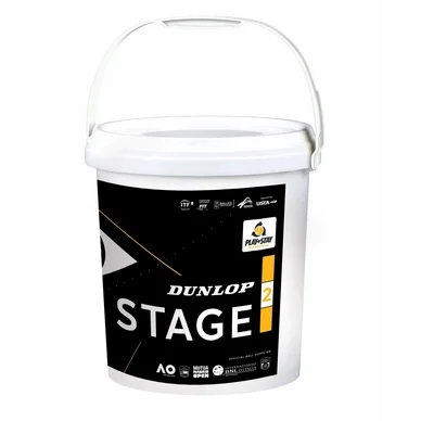 Balles de Tennis Dunlop Stage 2 Orange 60 BKT 2020