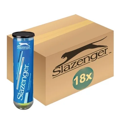 Balles de Tennis Slazenger Championship Hydroguard 4-Tin (Carton 18×4)