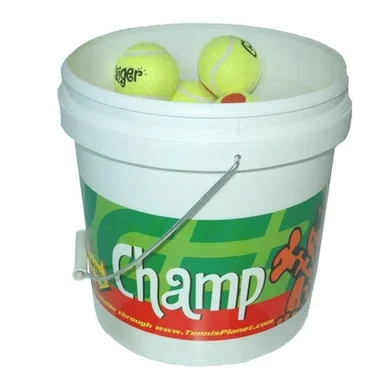 Balles de tennis Tyger Stage 2 Ball Jaune Orange (36-unités)