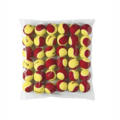 Balles de tennis Wilson Starter Red T 36 Pack Jaune
