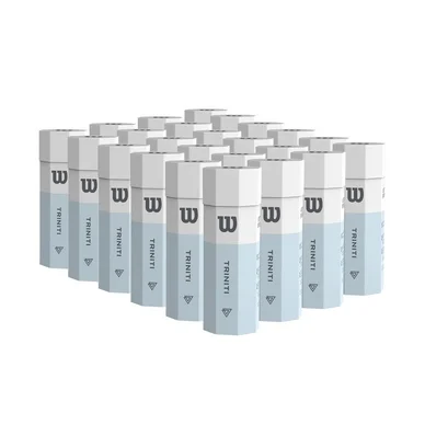 Balles de Tennis Wilson Triniti 3 Boîtes (Boîte 24×3)