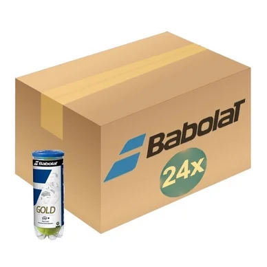 Balles des Tennis Babolat Gold Pet (Boîte24 x 3)