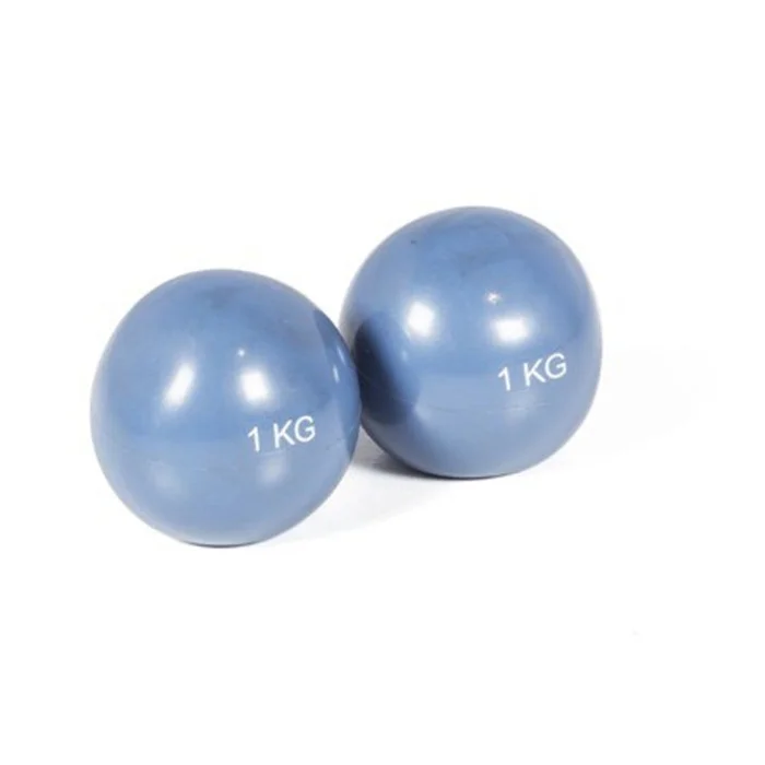 Ballon d’entraînement tono O&rsquo;live Fitness (x2) [Taille 9,5 cm]