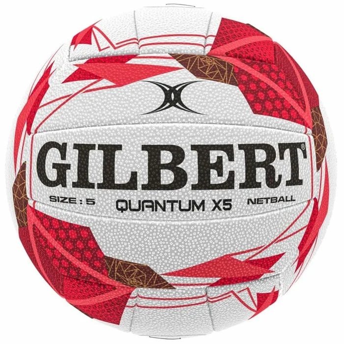Ballon de netball Gilbert Quantum X5 [Taille  5]