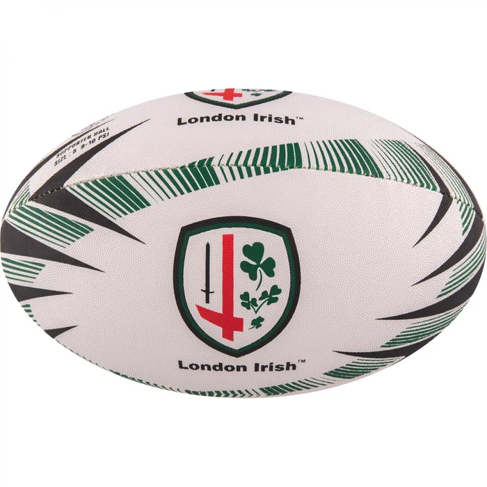 Ballon de rugby midi Gilbert London Irish (taille 2) [Taille  2]